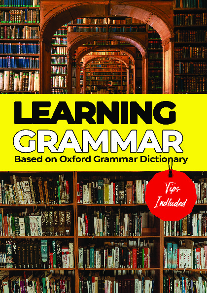 Sampul buku Learning grammar bas...